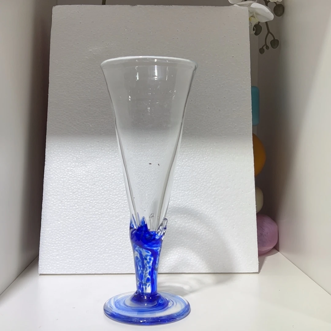 琉璃纯手工制作工艺品高26，内口径9