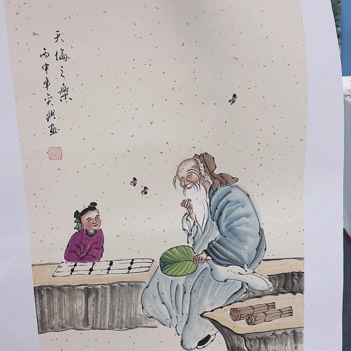 国画手绘国画作品