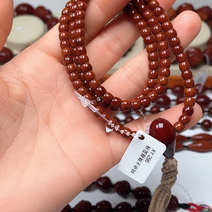 橄榄核手串永***…包浆玉化