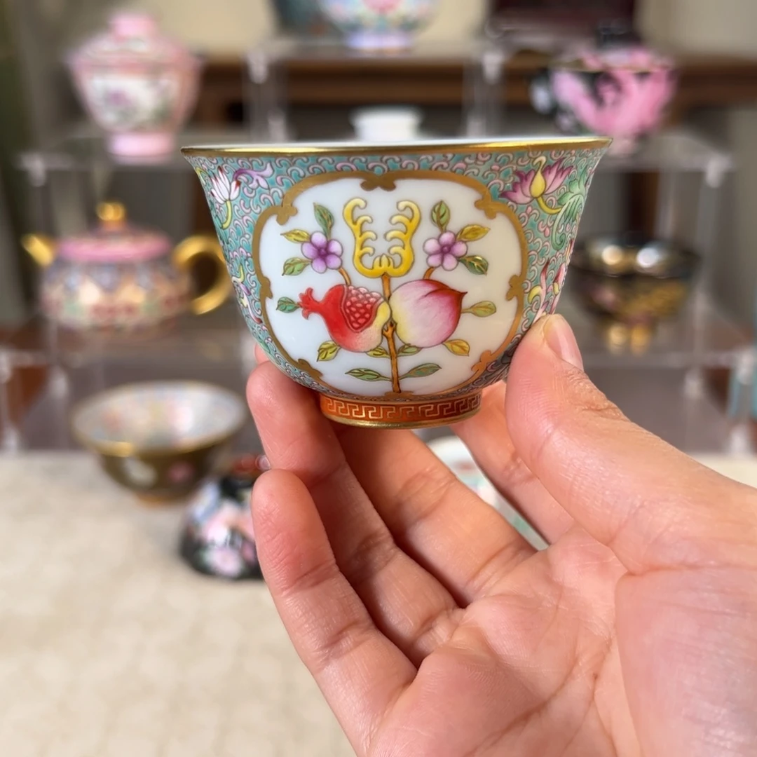 纯手工手绘 高端茶器