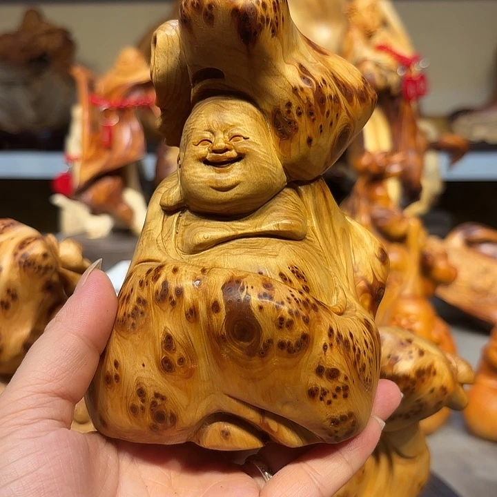 柏木太行崖柏弥勒佛瘤疤