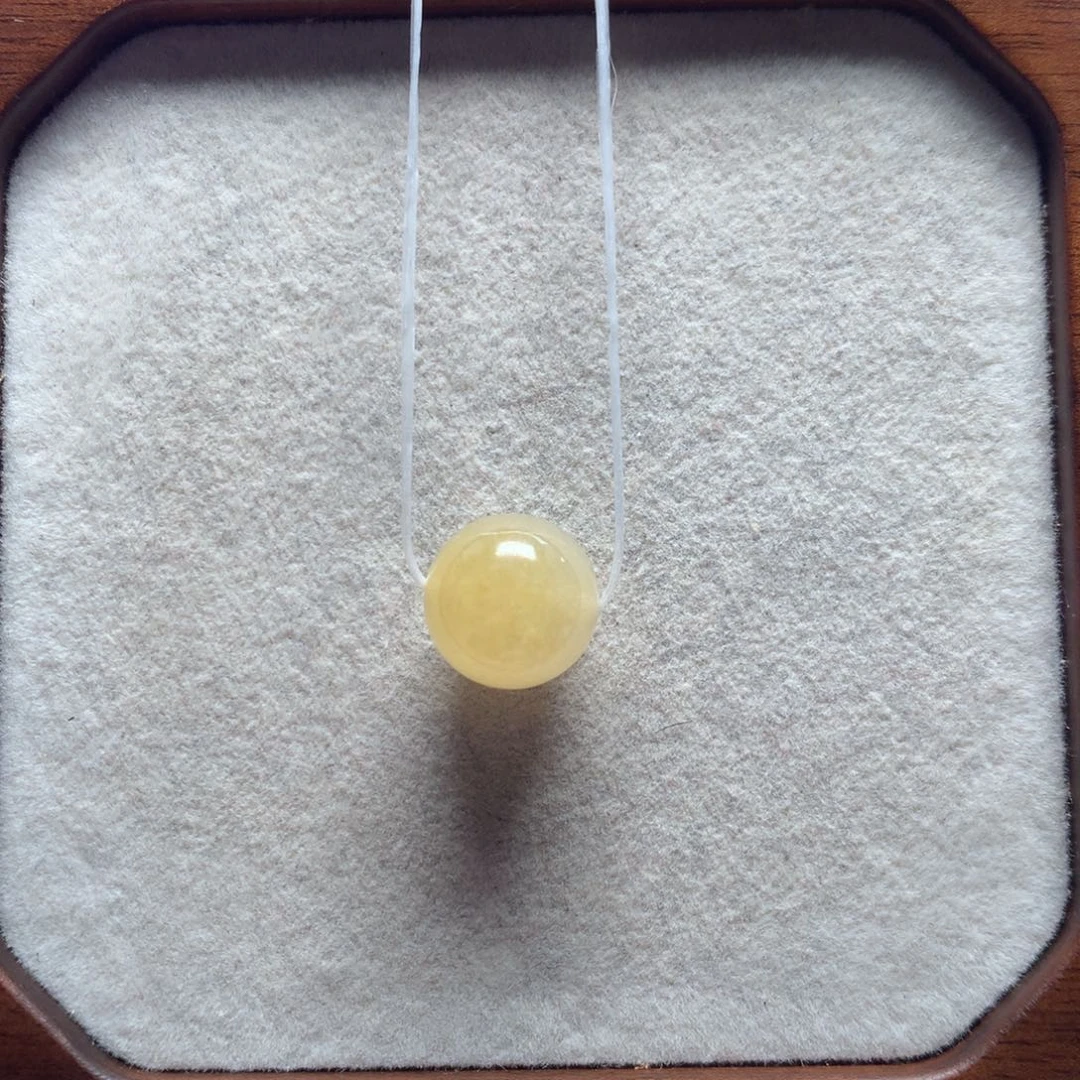 未镶嵌手链翡翠12mm无烧黄翡