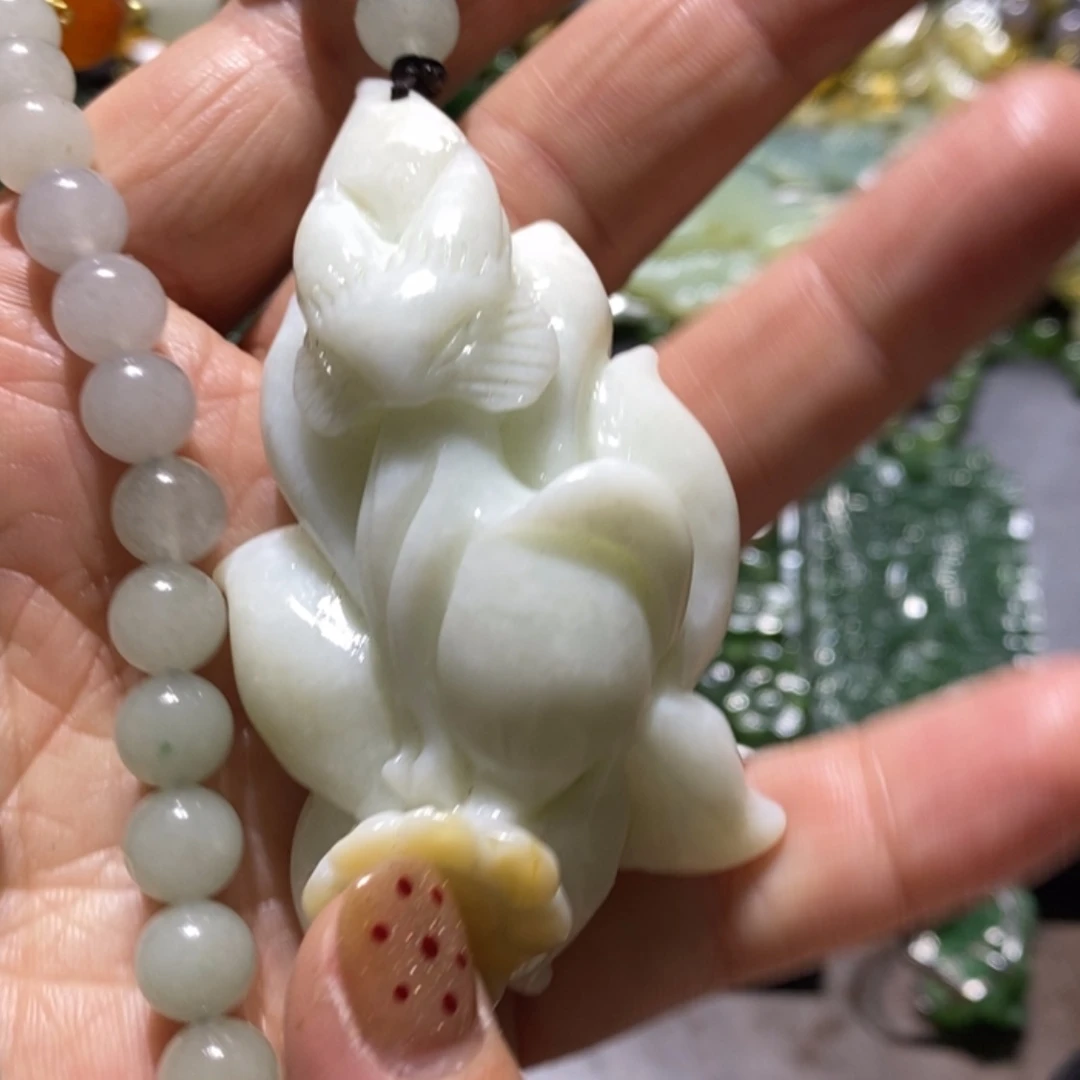 【闪购商品】岫玉毛衣链未镶嵌