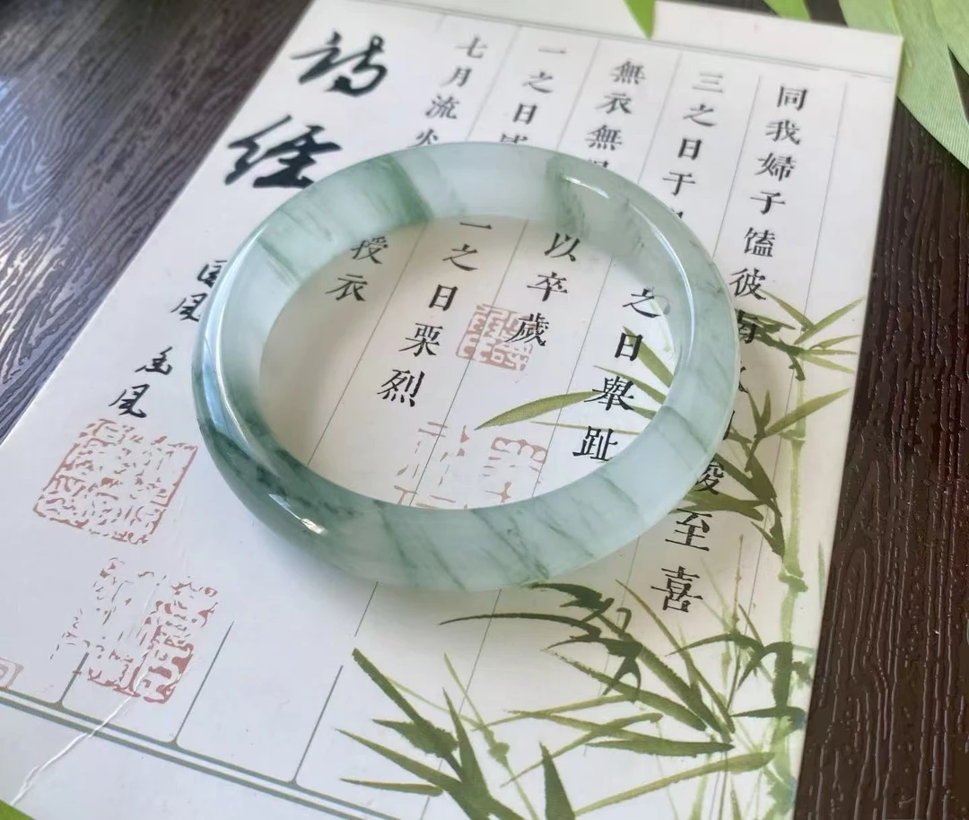 精品天山翠手镯高货
