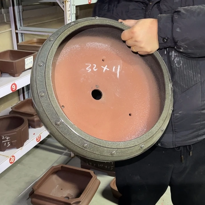 紫砂花盆紫砂等传统