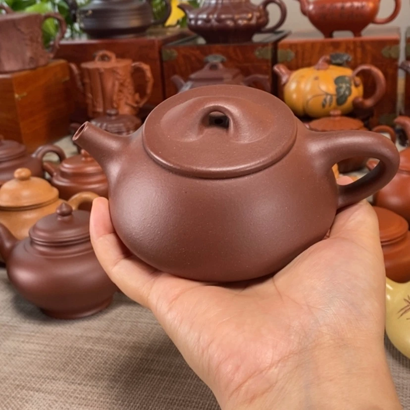 【闪购商品】茶壶紫砂景舟石瓢300毫升