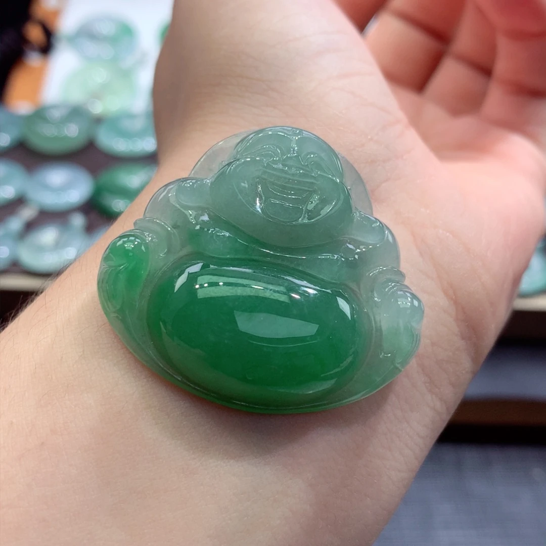 颈饰未镶嵌翡翠菩*