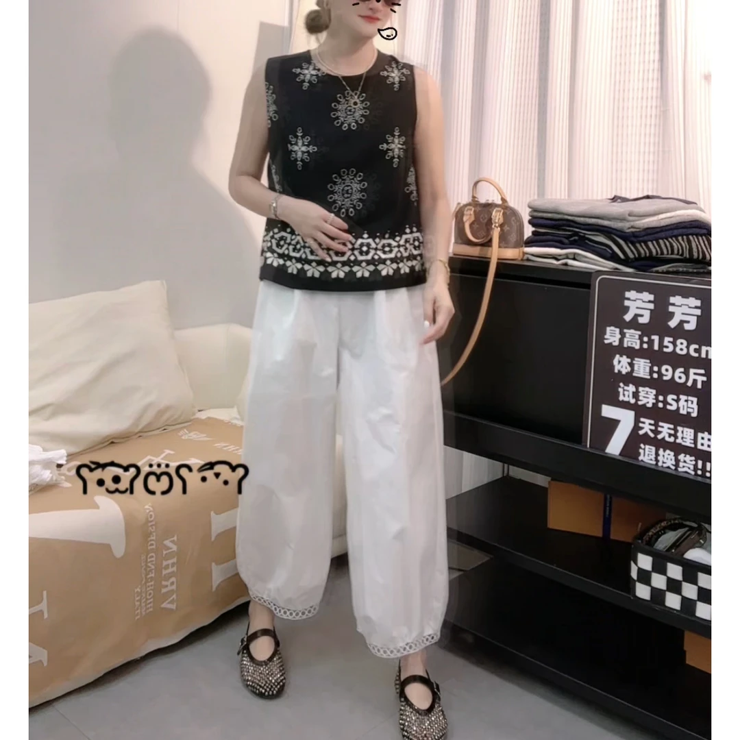 芳芳家【海棠】欧货同款~遮肉显瘦!  欧货同款夏季无袖气质百搭衬衫