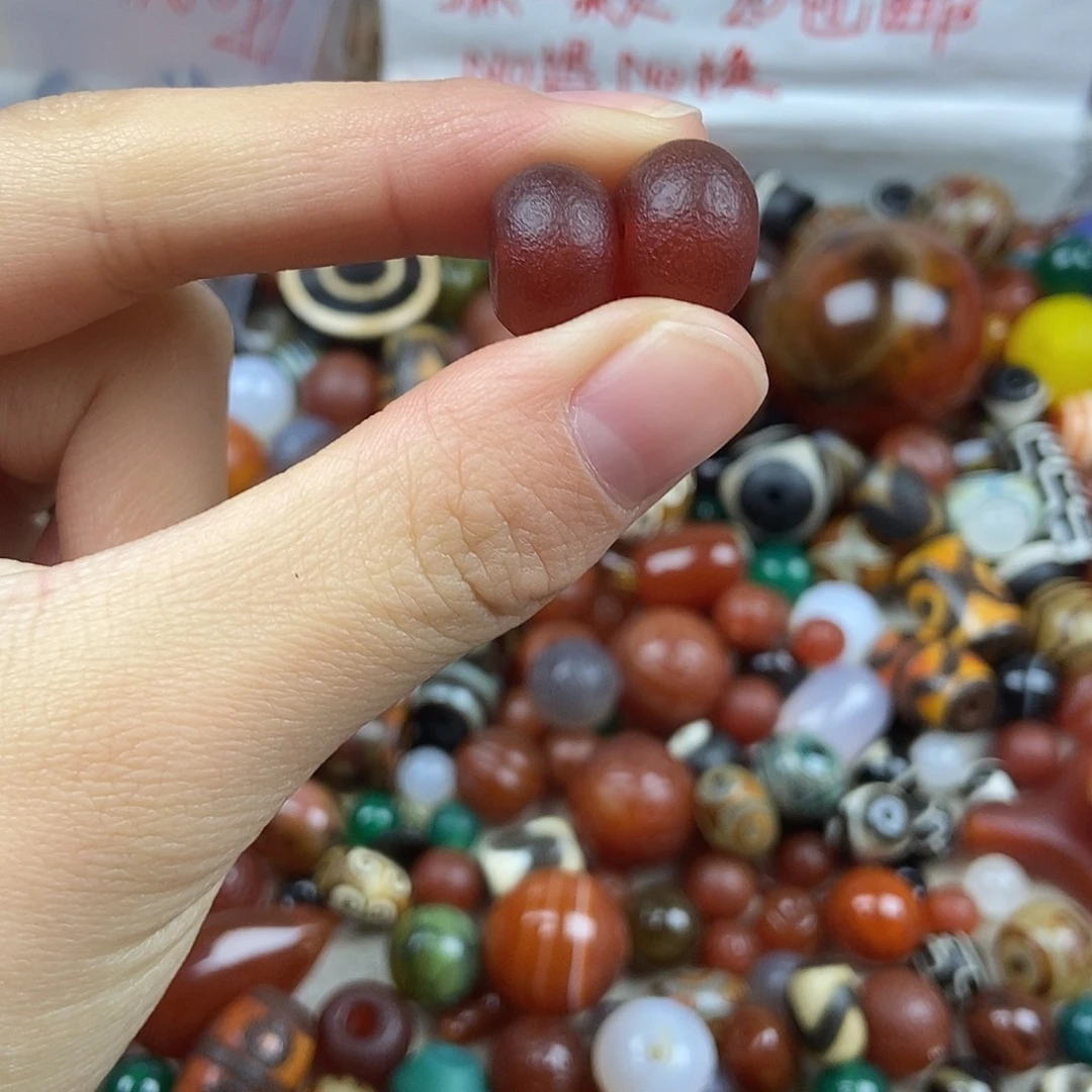 玛瑙/玉髓未镶嵌玛瑙配珠玛瑙散珠