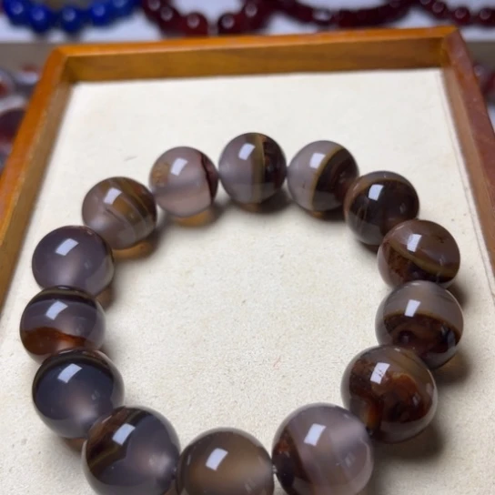 玛瑙/玉髓未镶嵌手链