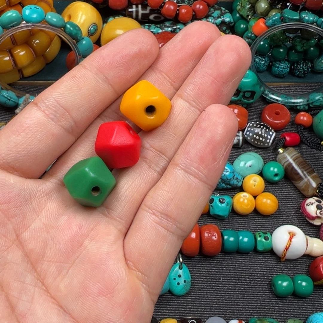 银S925直播间闪过商品珠子