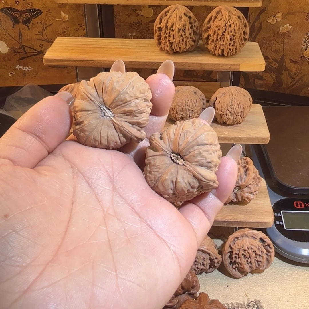 把件文玩核桃南瓜墩