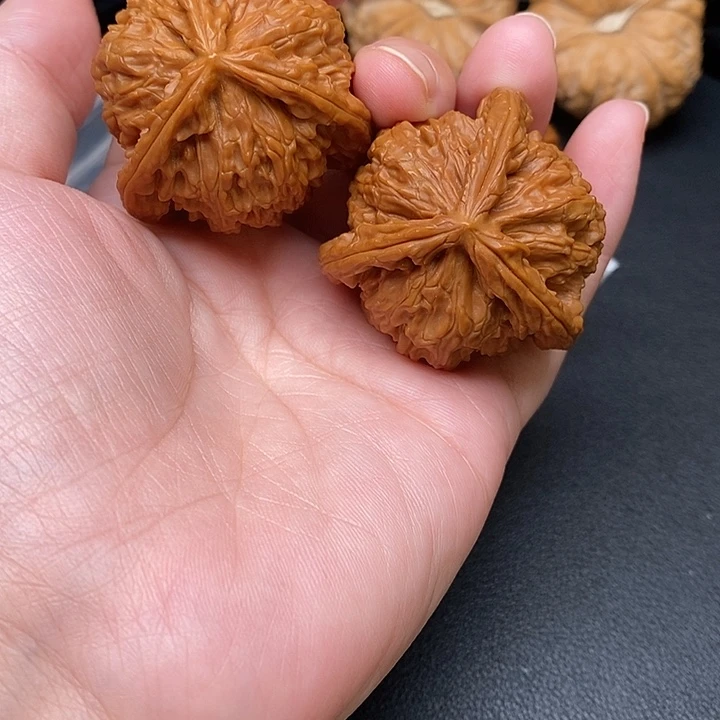 北***北把件文玩核桃白奔