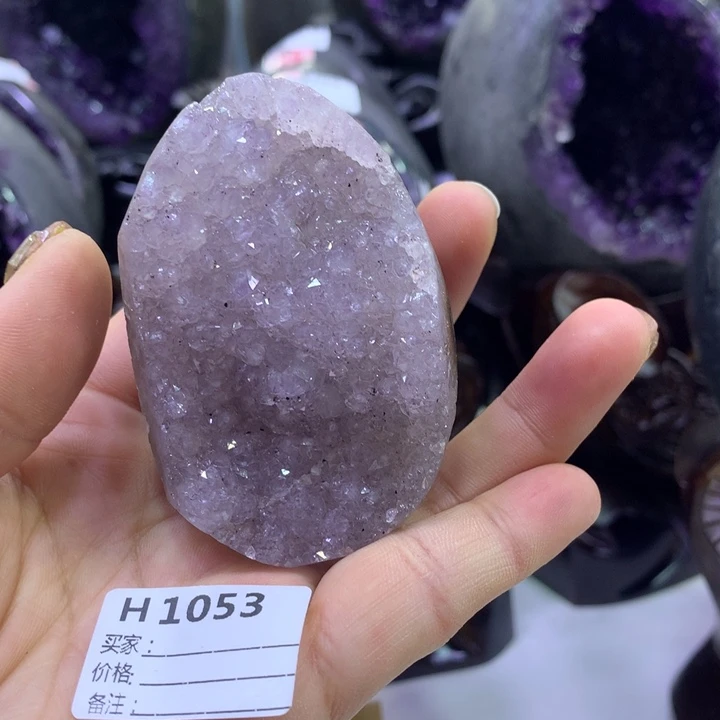 紫晶1未镶嵌1053紫水晶