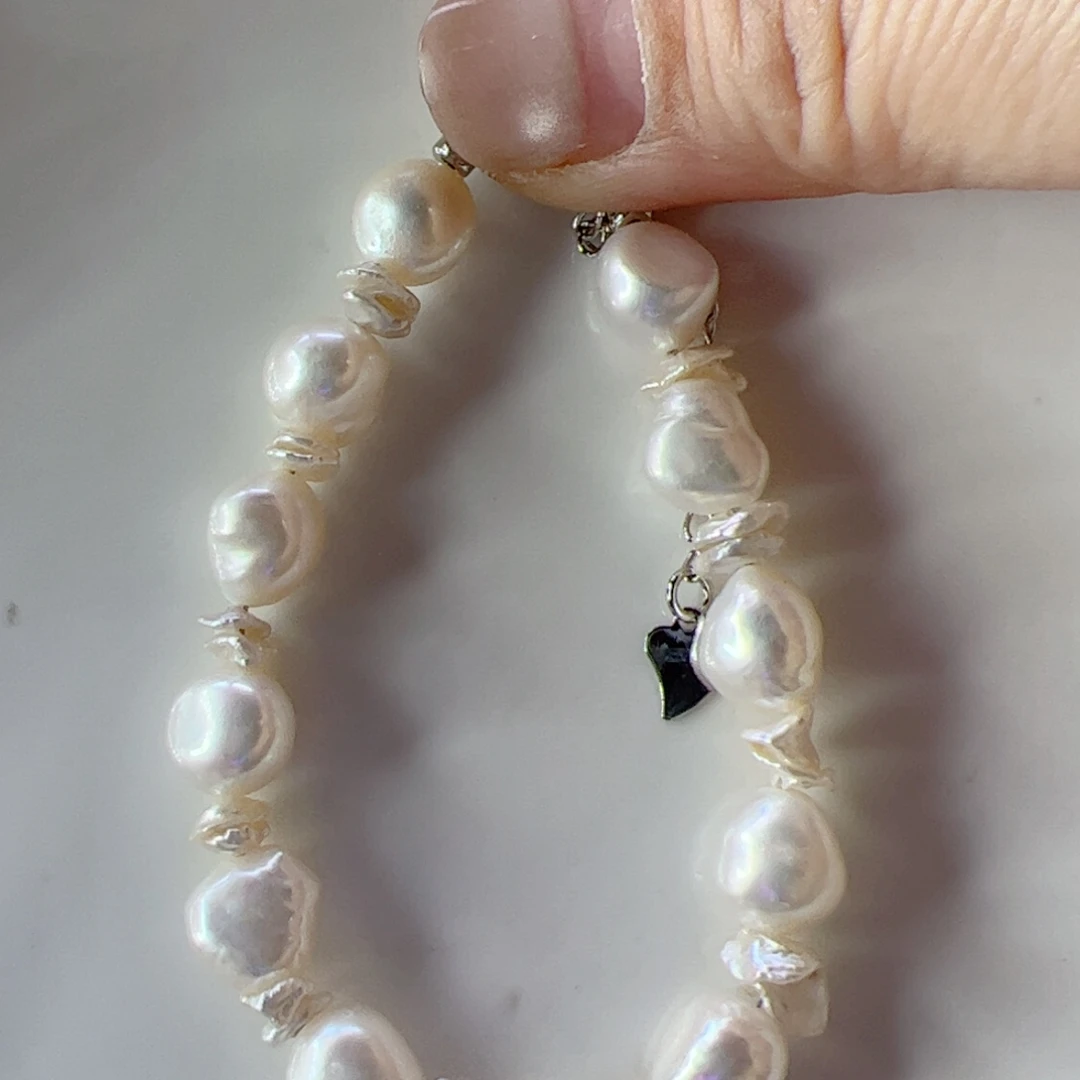 手绳合金淡水珍珠423