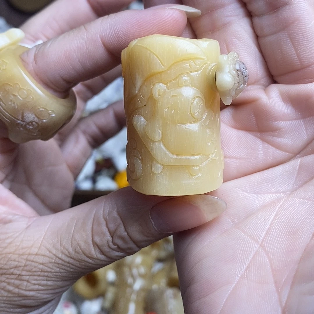 鹿骨把件32号卡皮骨笛不退换