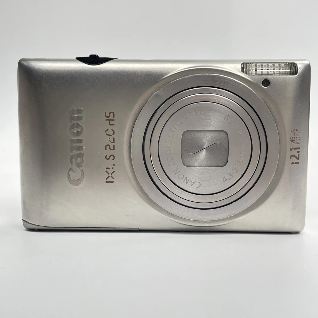 9新 Canon/佳能 ixus220银色1210万像素5倍变焦复古ccd