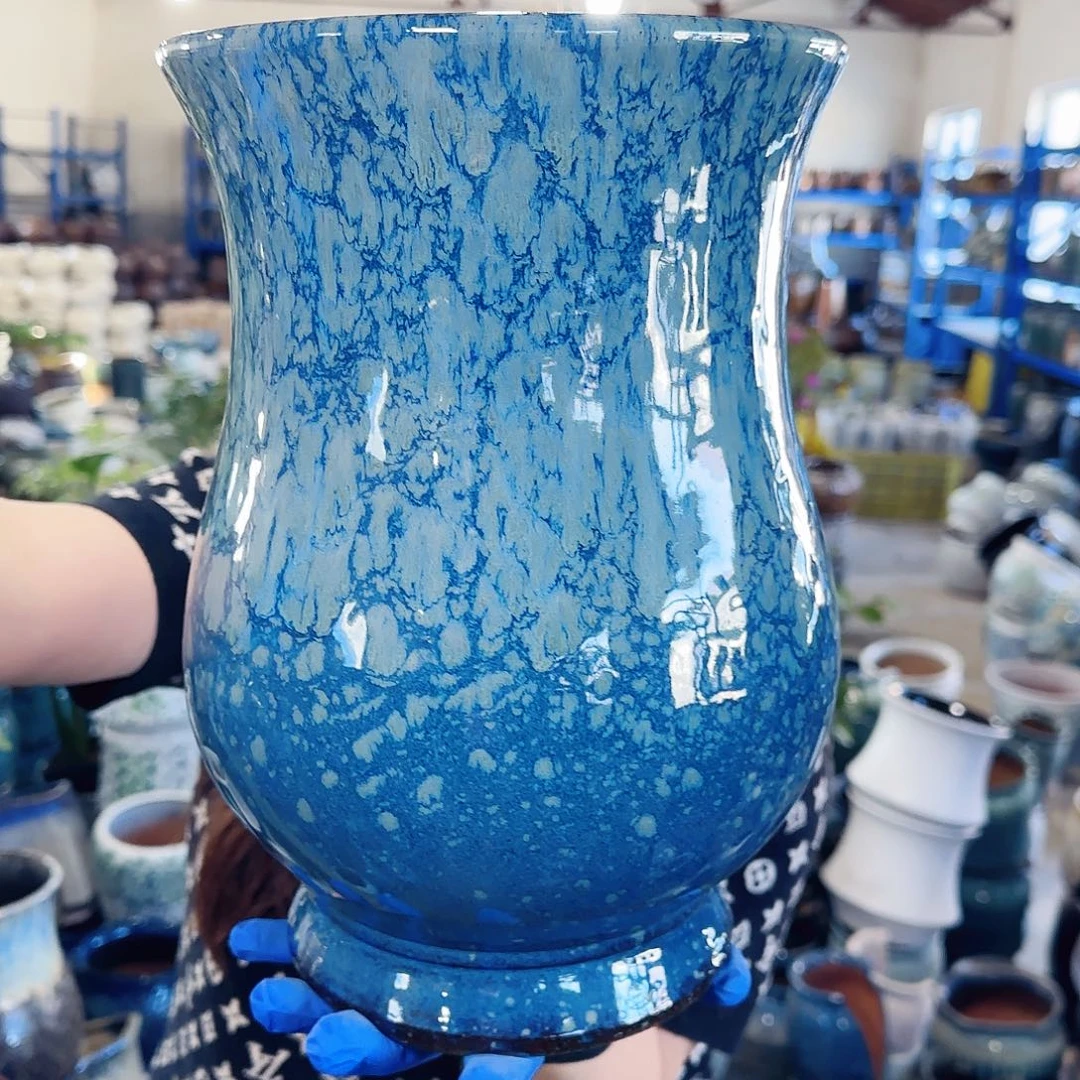 紫砂花盆高30口20