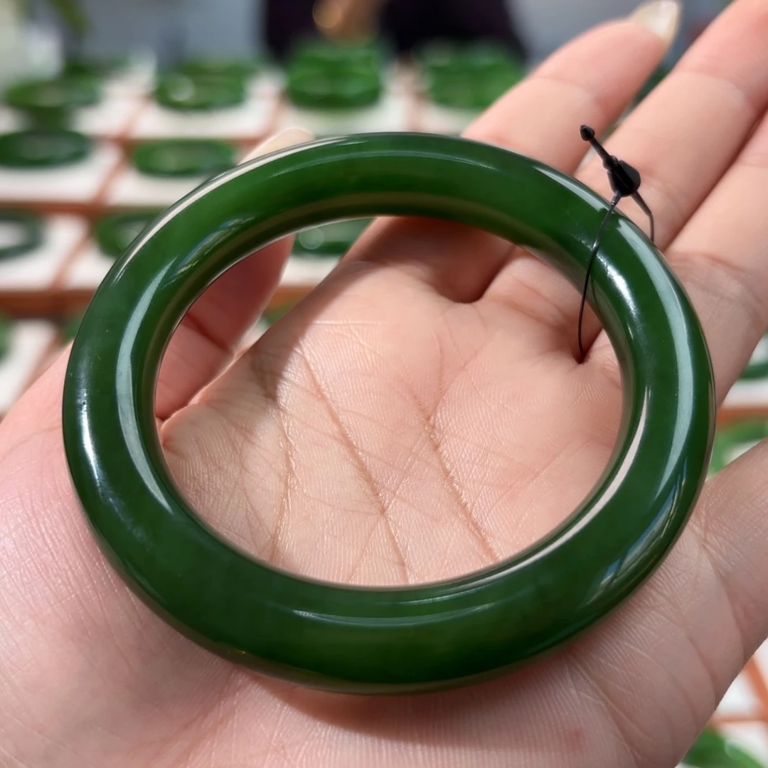 未镶嵌手镯（圆镯）和田玉5455