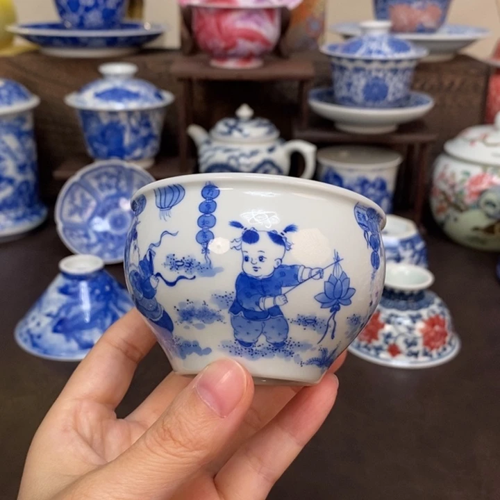 景德镇陶瓷手工手绘