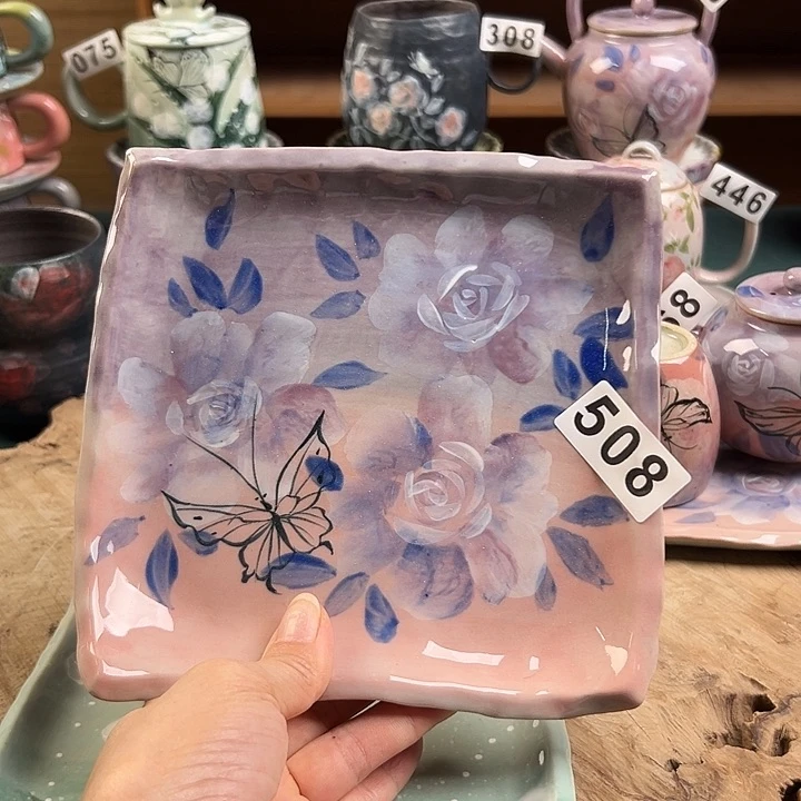 景德镇陶瓷手绘作品508