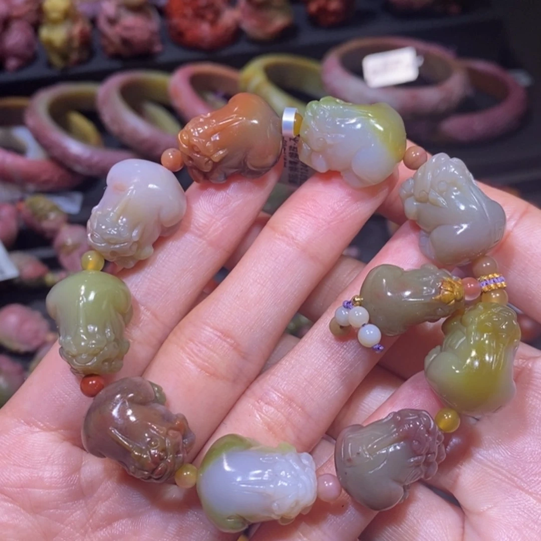 【闪购商品】未镶嵌手链玛瑙/玉髓盐源玛瑙