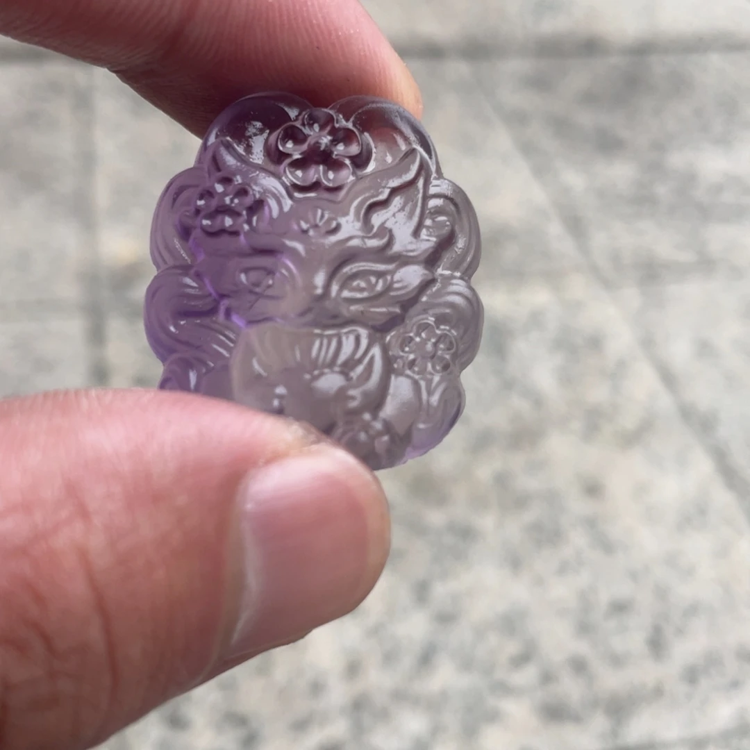 未镶嵌珠宝半成品紫晶