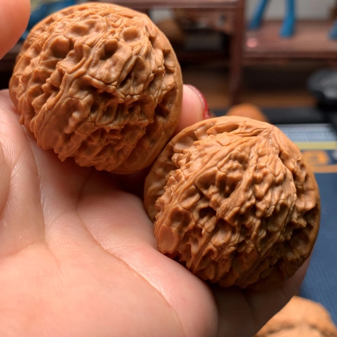 【闪购商品】文玩核桃吊坠白狮子41