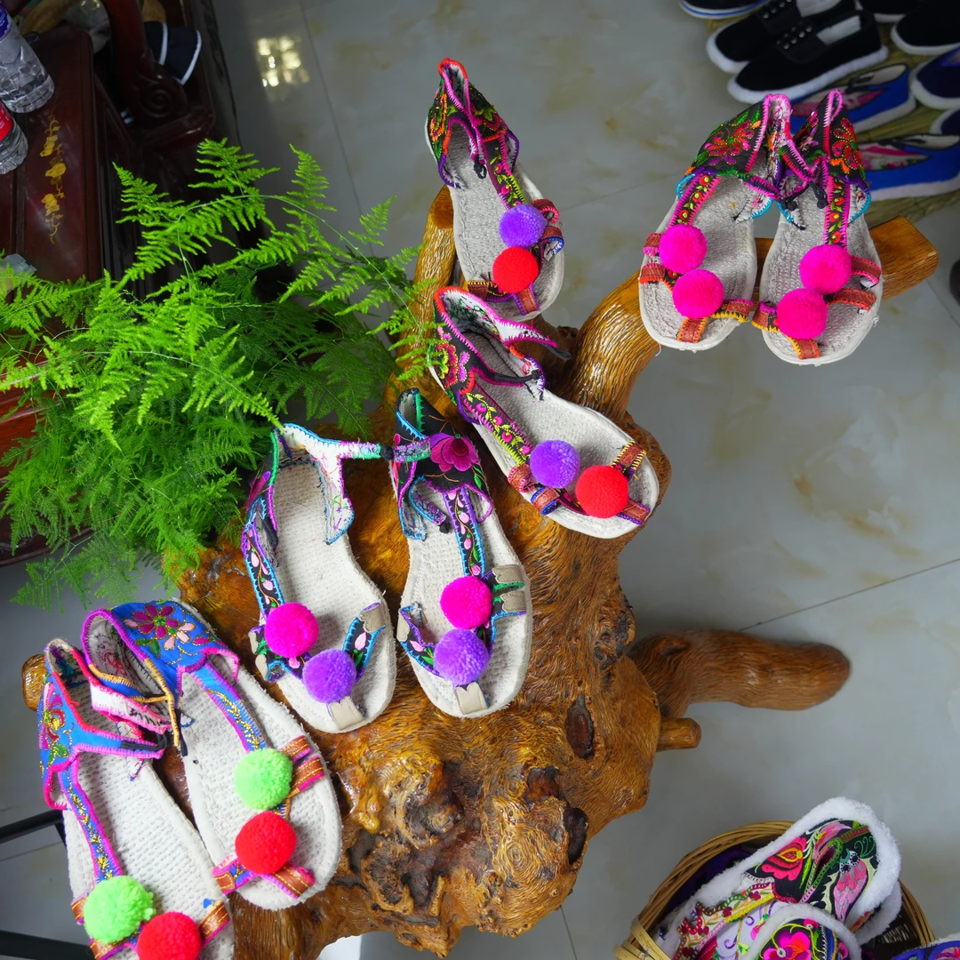 40码41码42码各一双手工千层底凉布鞋北京布鞋时尚中国风复古