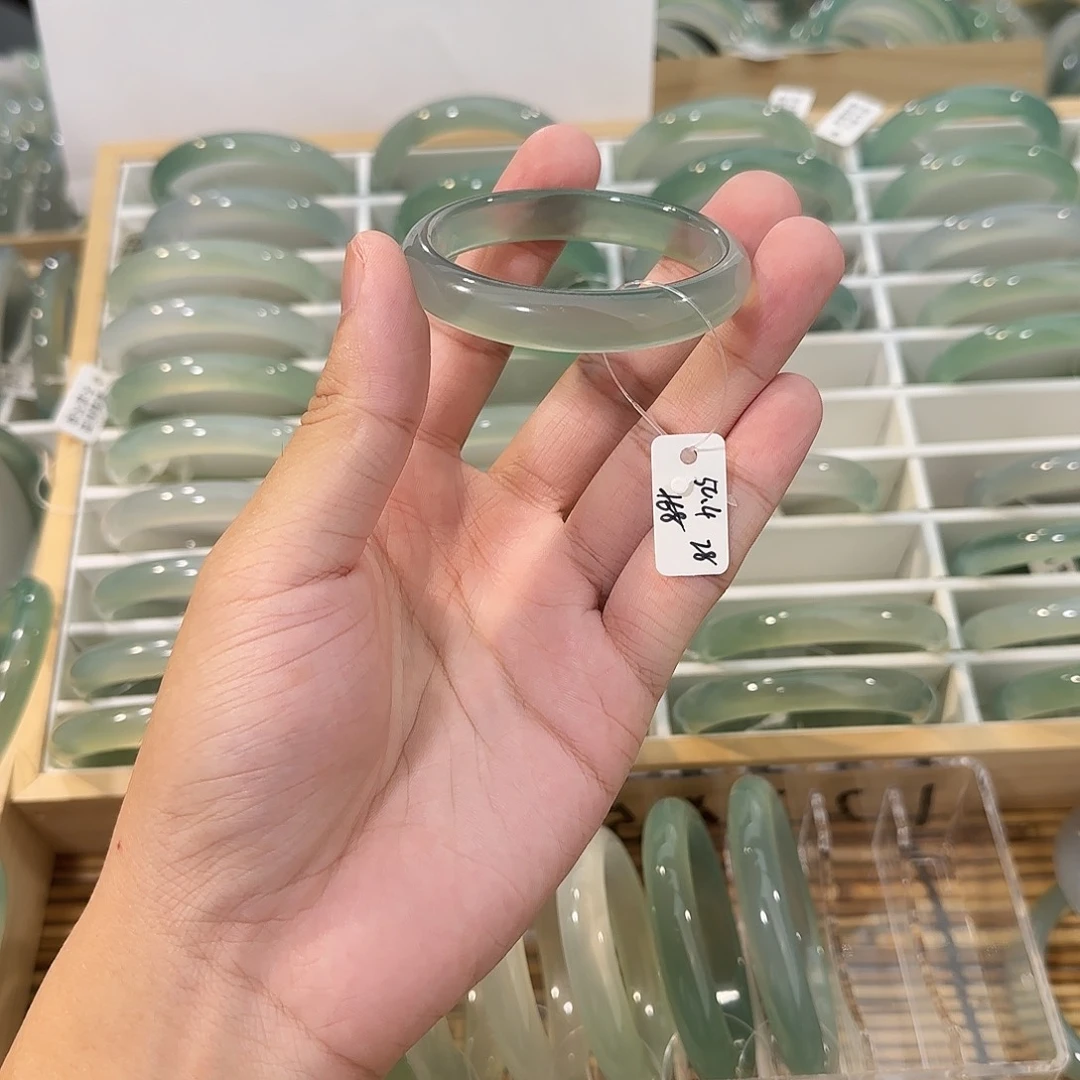 手镯玛瑙/玉髓未镶嵌圈口50.4