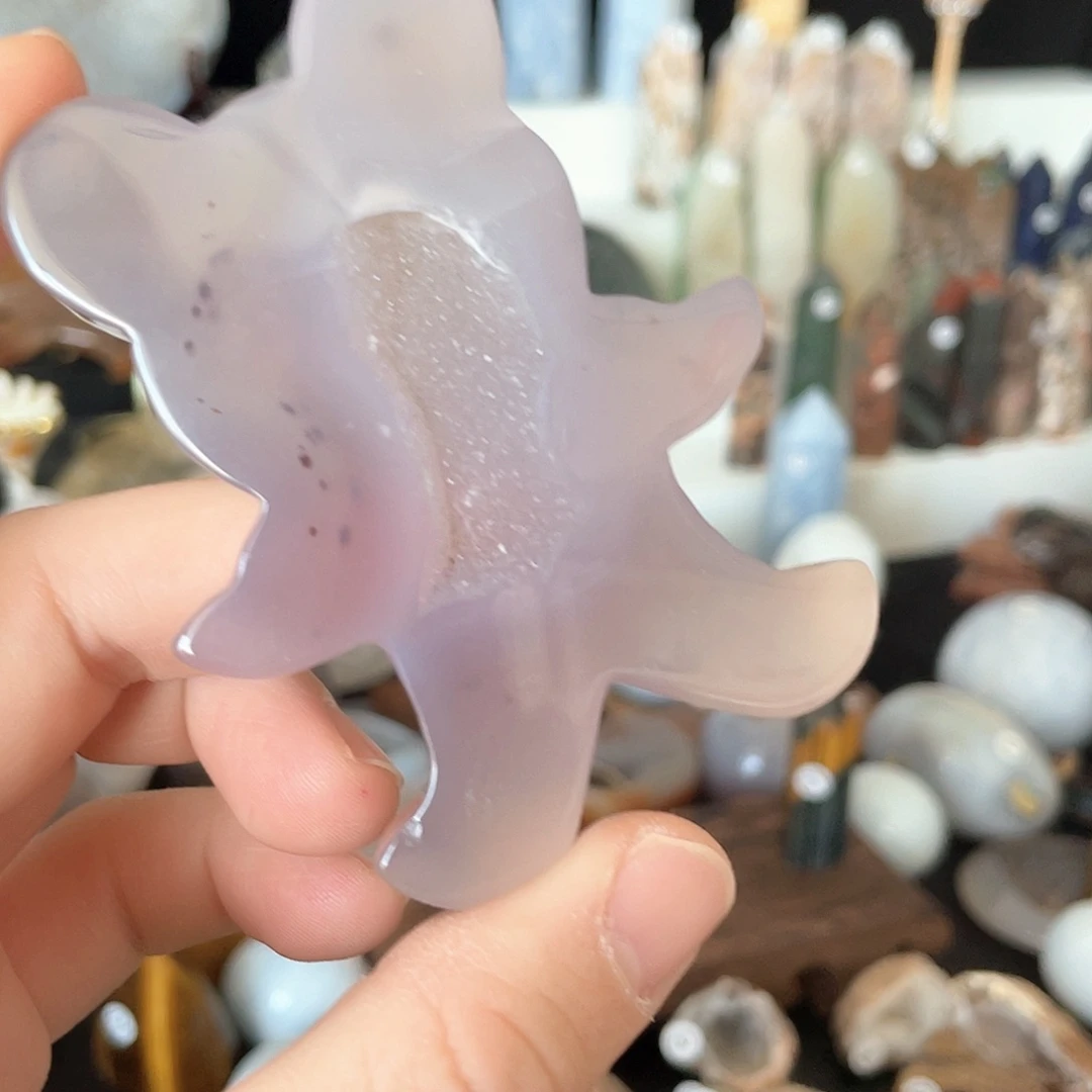 水晶晶洞海疼未镶嵌蔻**米