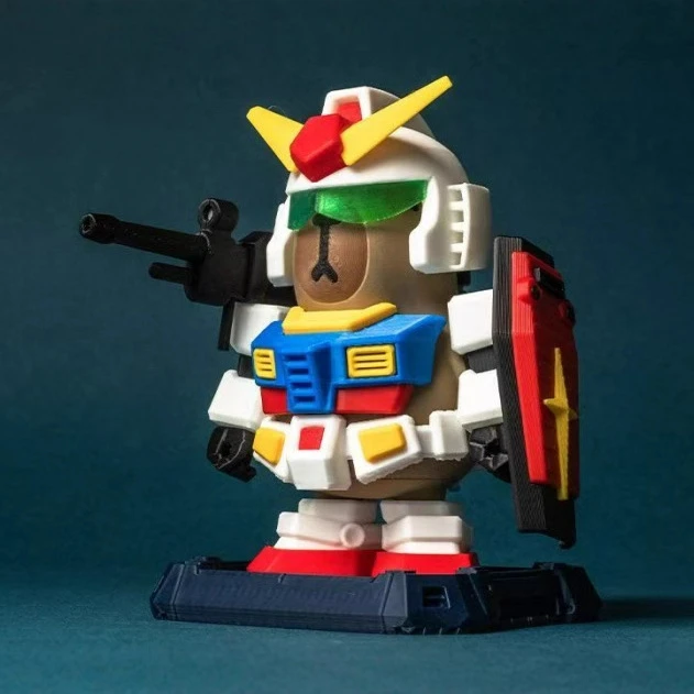 和平精英卡皮巴拉机甲公仔特种兵可爱摆件装饰磁吸适合青年玩可DI