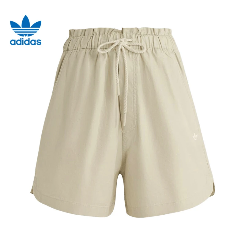 adidas阿迪达斯三叶草女子W SHORT流光风运动休闲短裤KG8499