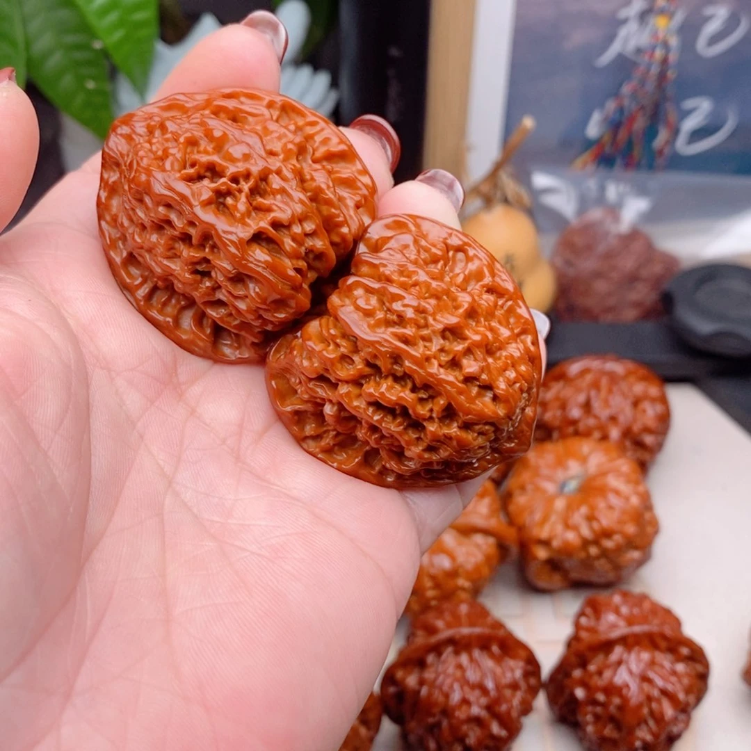 吊坠文玩核桃三角满天星