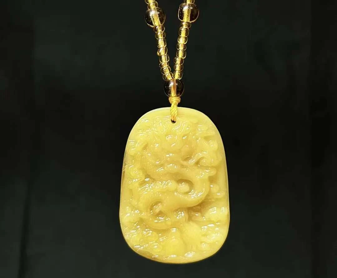 2.黄龙牌国风吊坠044