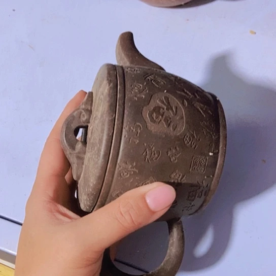 茶壶绿泥宜兴紫砂全手工制作工艺