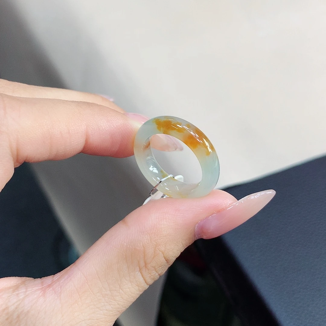 未镶嵌戒指翡翠9号