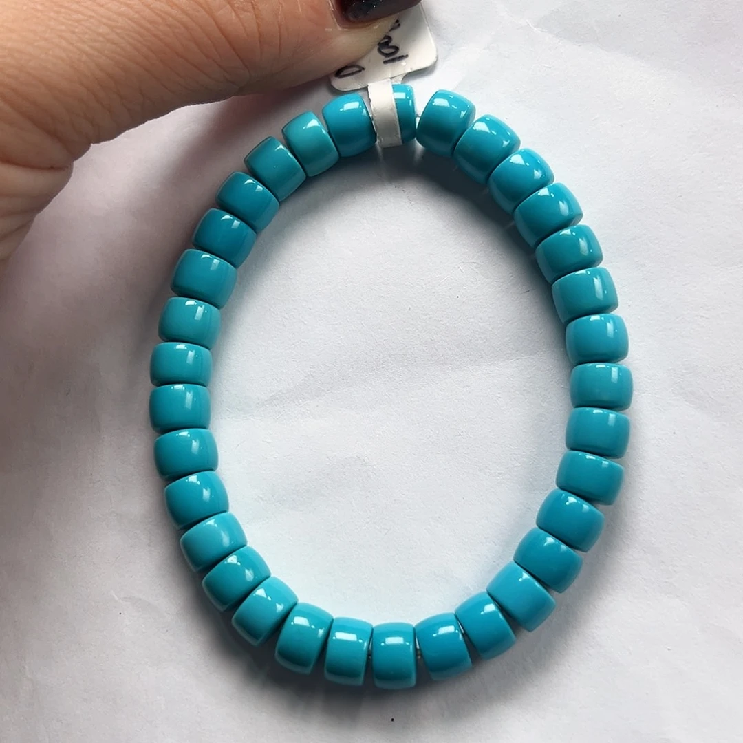未镶嵌绿松石手串卡7➕