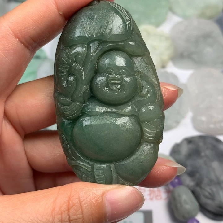 牛***D定制翡翠未镶嵌翡翠