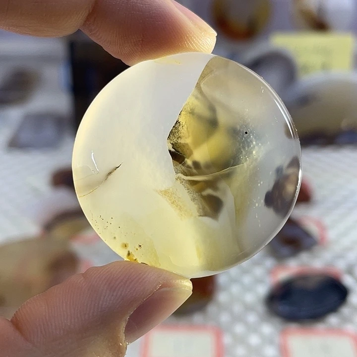 玛瑙/玉髓合金颈饰