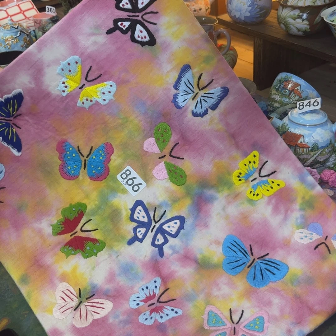 规格30.40刺子绣茶席