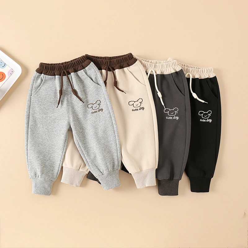 男童裤子秋季2025新款儿童时髦束脚裤婴幼儿宝宝运动裤春秋休闲裤