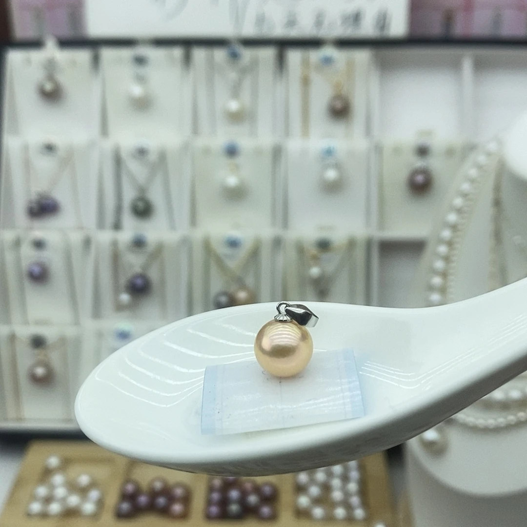 淡水珍珠珍珠银S925镶嵌