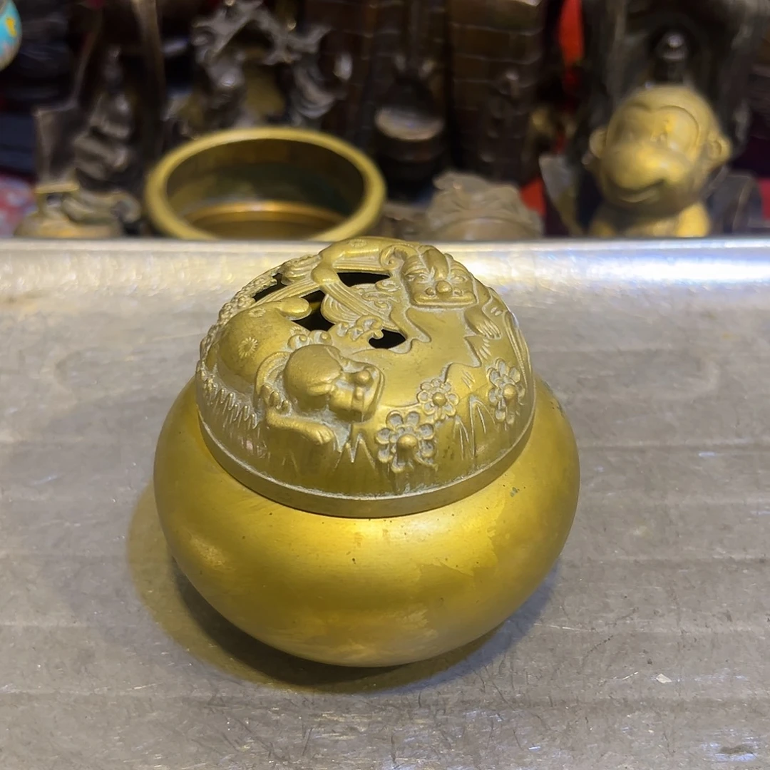黄铜摆件，文房摆件工艺品