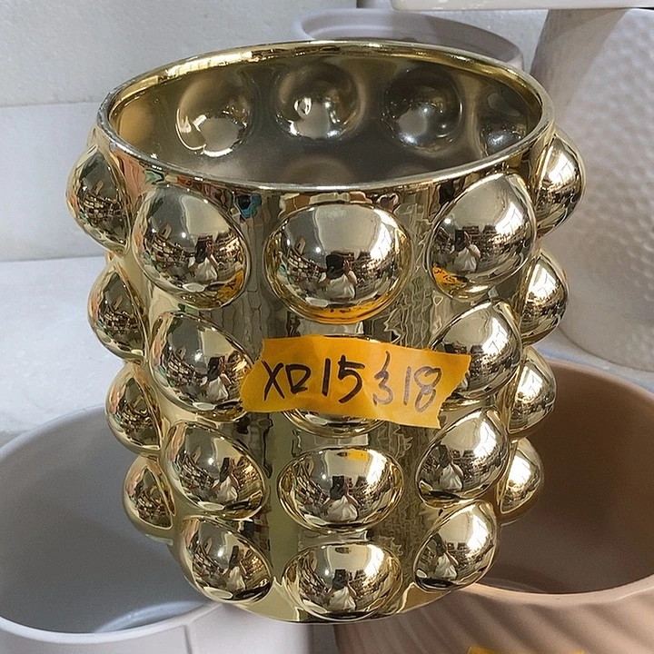 摆件陶盆有孔 微瑕介意勿拍
