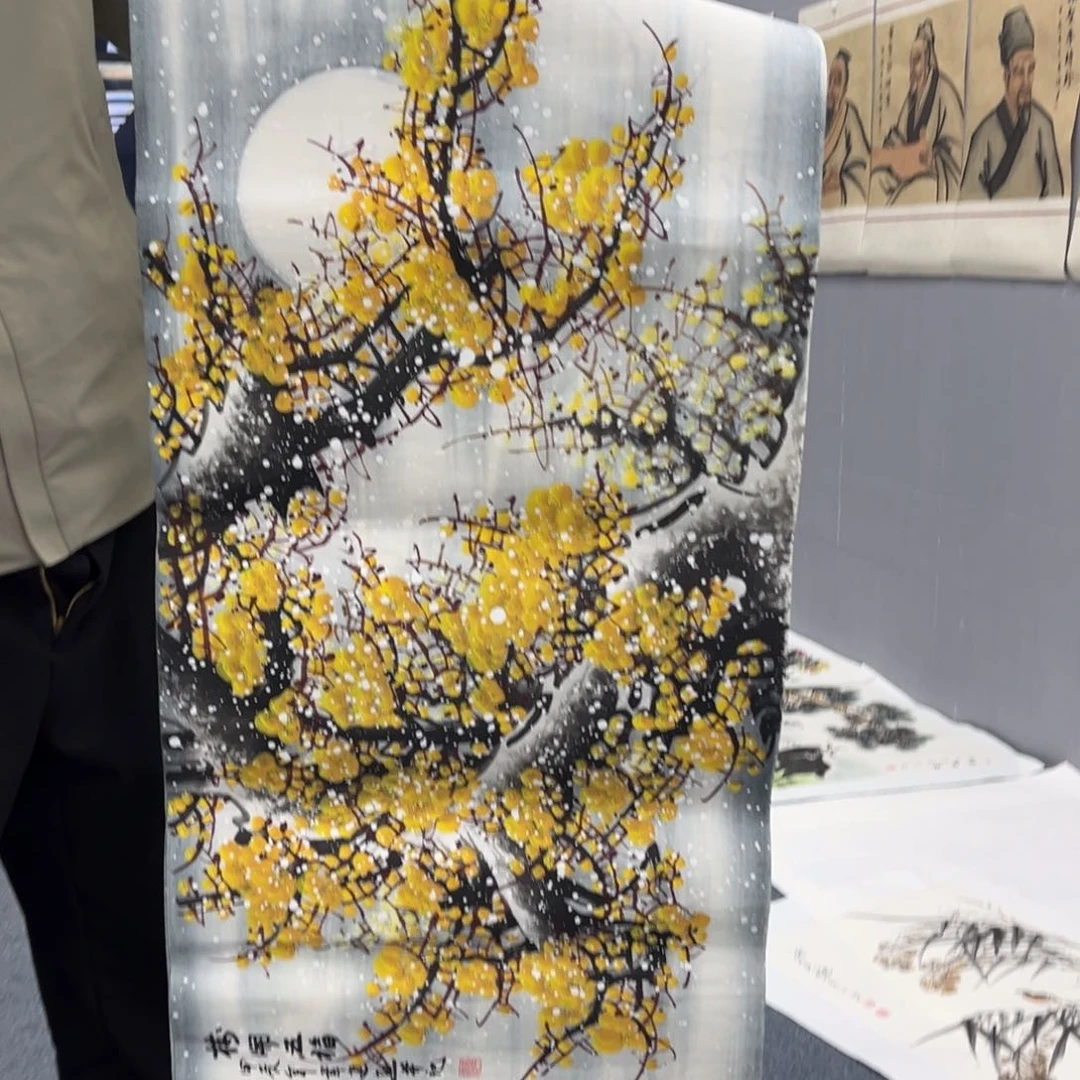 国画手绘画作品和绘画