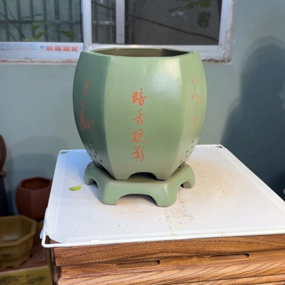 紫砂花盆紫砂口径17
