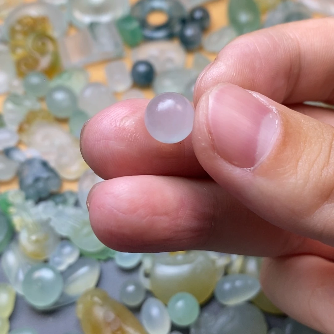 定制翡翠未镶嵌嘎**-珠子