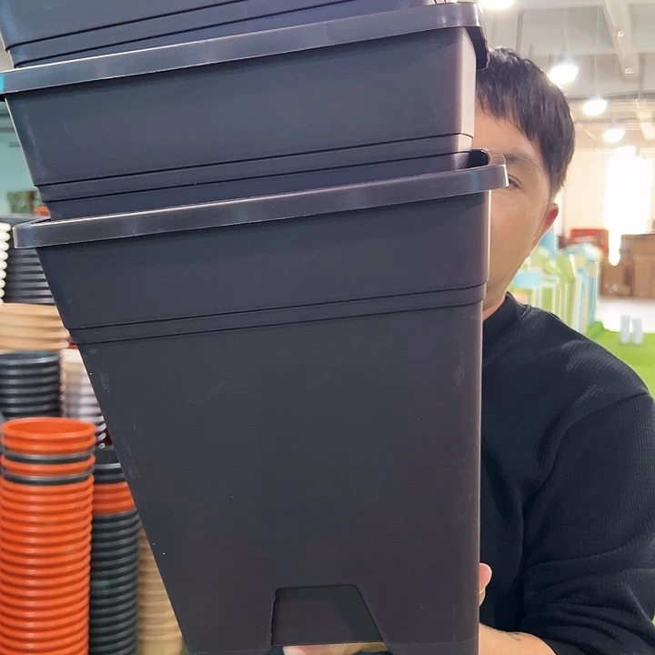 特价方盆口26高28紫砂色3个无托