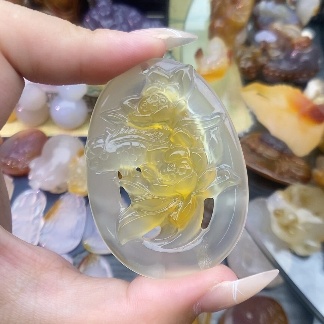 玛瑙/玉髓未镶嵌颈饰